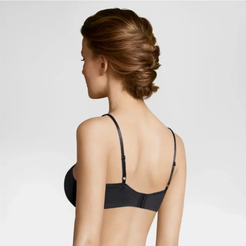 Maidenform Self Expressions Underwire Push Up T-Shirt Bra Size 40D Black SE5757